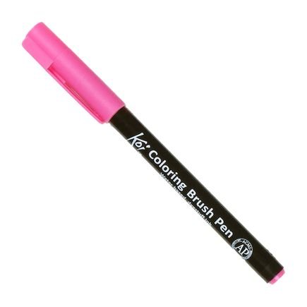 coloring brush pen sakura pink