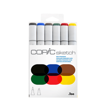 conjunto copic bold primaries