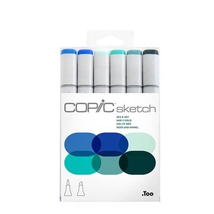 conjunto copic sea sky