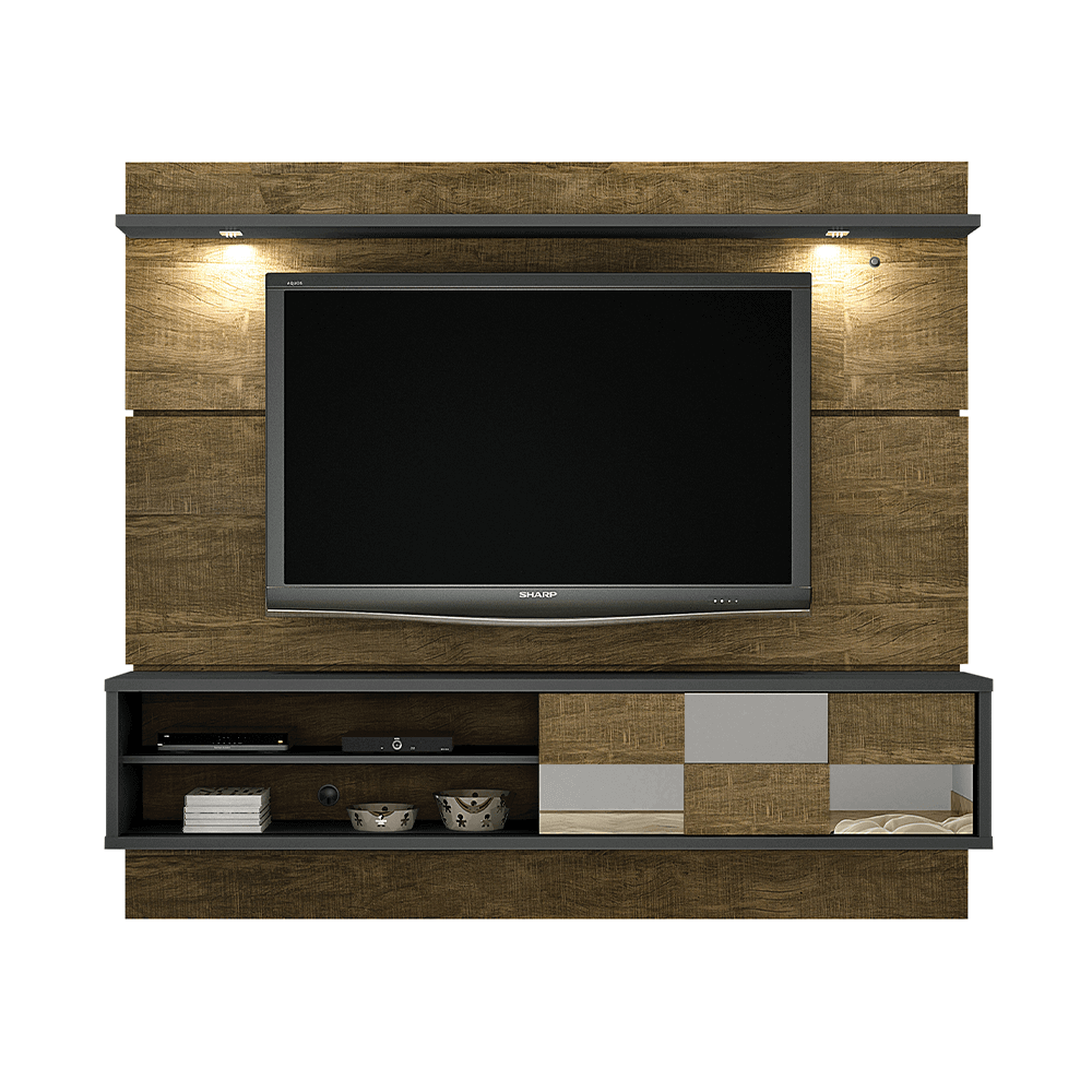 ipe graf fi home suspenso valdemoveis chicago com led para tv ate 65 polegadas