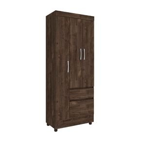 cumaru fi guarda roupa tcil moveis oregon com pes 3 portas e 2 gavetas