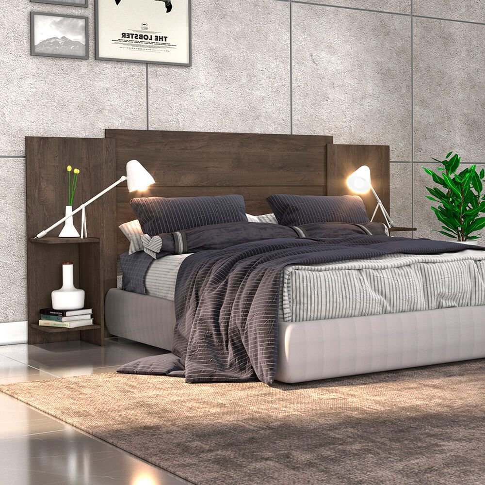 cumaru fa painel cabeceira box tcil moveis arizona casal