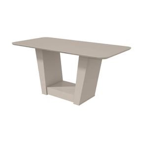 off white mesa de jantar lopas apogeu 170x90cm com vidro