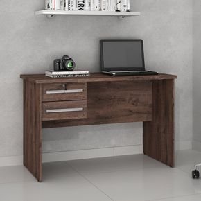 cast fa escrivaninha mesa para computador valdemoveis byte com 2 gavetas