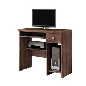 cast fi escrivaninha mesa para computador valdemoveis system com 1 gaveta