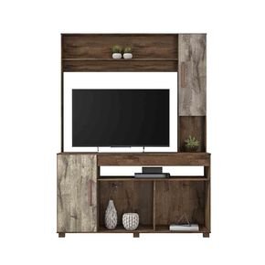fi cacau grigio estante home jcm moveis docura tv ate 43 polegadas 2 portas