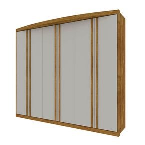 ipe off guarda roupa tcil moveis madrid 6 portas 6 gavetas