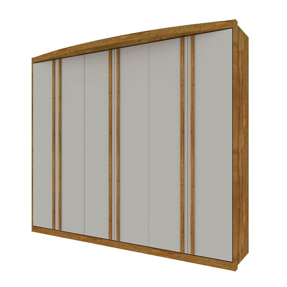 ipe off guarda roupa tcil moveis madrid 6 portas 6 gavetas