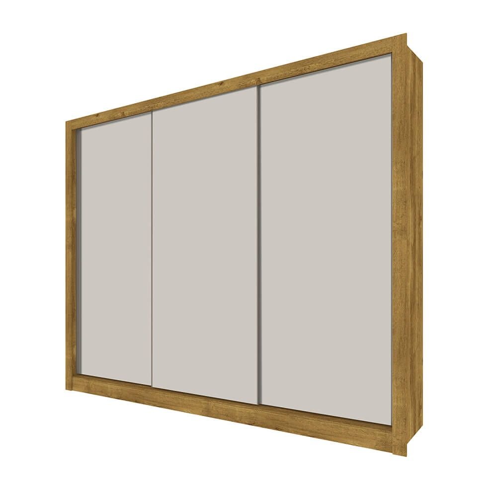 ipe rustic off fi guarda roupa tcil moveis phoenix 3 portas de correr e 6 gavetas