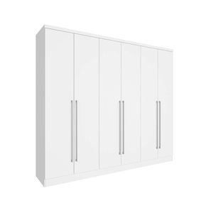 neve fi guarda roupa tcil moveis premium 6 portas e 6 gavetas