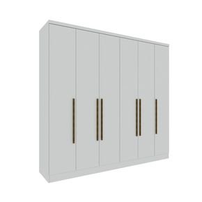 neve guarda roupa tcil moveis veneza com 6 portas e 4 gavetas