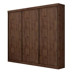 canion fi guarda roupa valverde petropolis com 3 portas de correr e 4 gavetas