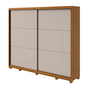 rovere off fi guarda roupa lopas toronto com pes 2 portas de correr e 6 gavetas