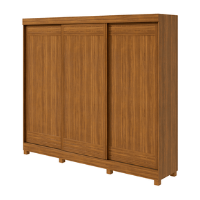 rovere fi guarda roupa lopas speciale com pes 3 portas de correr 4 gavetas