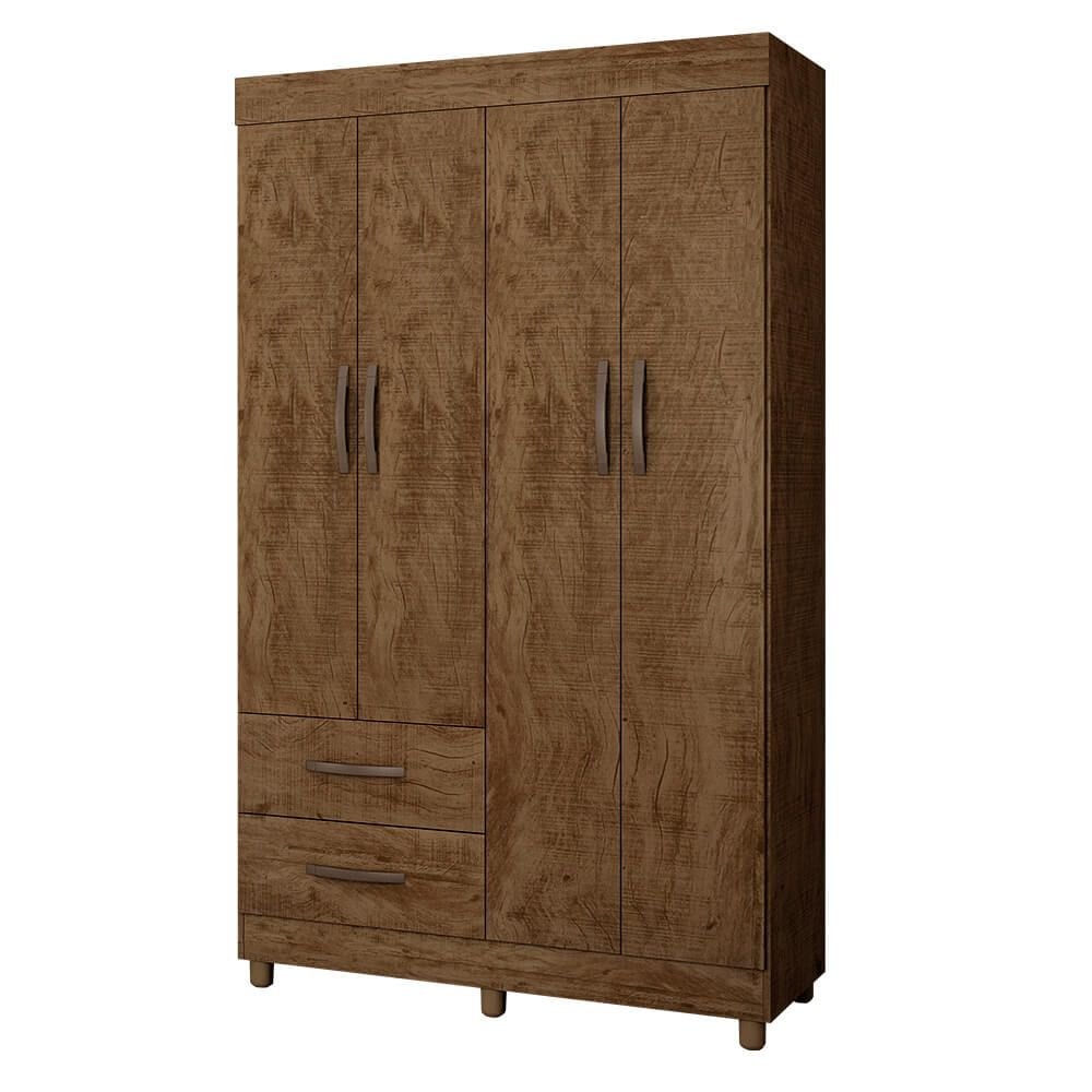 ipe fi guarda roupa salleto verona 4 portas e 2 gavetas