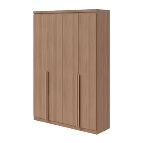 carvalho fi guarda roupa lopas alonzo new 4 portas e 2 gavetas