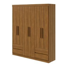 rovere fi guarda roupa lopas zeus 6 portas e 4 gavetas
