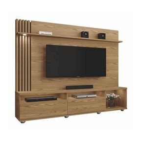 damasco fi estante home mavaular catedral com led para tv ate 65 polegadas