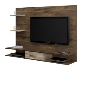 fi painel bancada jcm tango para tv ate 43 polegadas cacau grigio