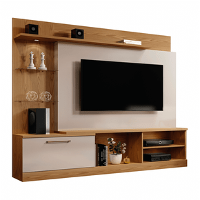damasco soft off white fi estante home mavaular florida com led para tv ate 60 polegadas