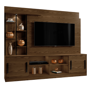 canion soft fi estante home mavaular premium com led para tv ate 60 polegadas