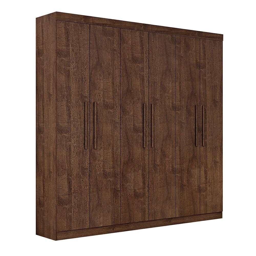 canion fi guarda roupa valverde belem com 6 portas e 4 gavetas