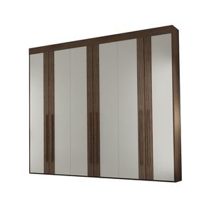 cafe off fi guarda roupa rufato lucca 6 portas e 6 gavetas