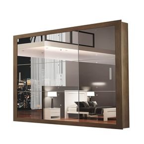 cafe fi guarda roupa rufato veneza gold 3 portas de correr espelhadas e 4 gavetas