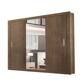 cafe fi guarda roupa rufato veneza luxo 3 portas de correr e 4 gavetas