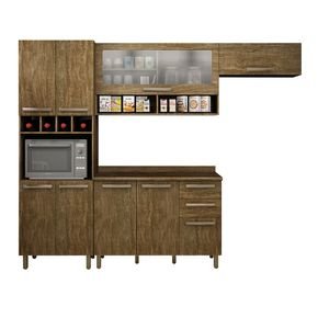 ipe fi2 cozinha modulada valdemoveis perola 4 pecas com 8 portas 3 gavetas