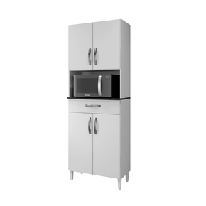 branco fi paneleiro arte moveis plus 4 portas 1 gaveta
