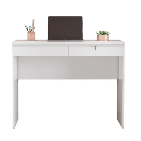 fi escrivaninha jcm felicia 02 gavetas branco