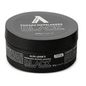 pomada black efeito brilho alfa looks