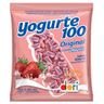 bala yogurte 100 morango 400g
