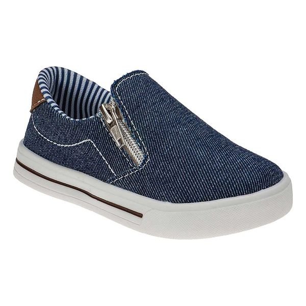 Tênis Infantil Klin Freestyle 007 Preto Slip On | Klin
