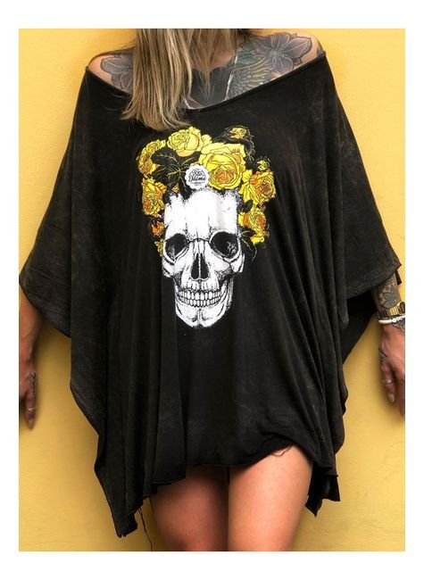 kaftan estonado skull caveira